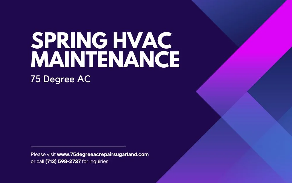 Spring HVAC Maintenance